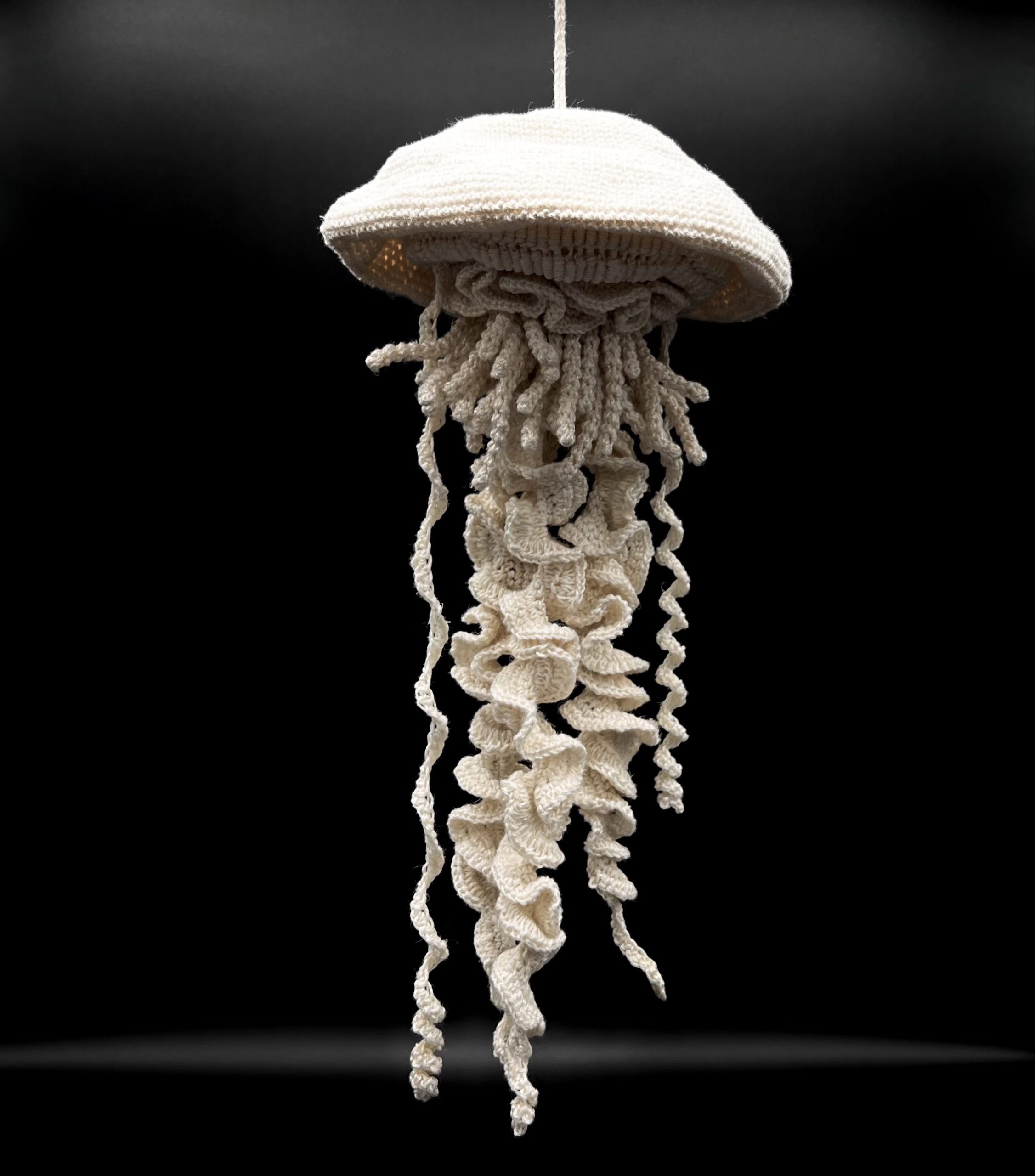 編みクラゲ / crochet jellyfish | zaoric knit-knit